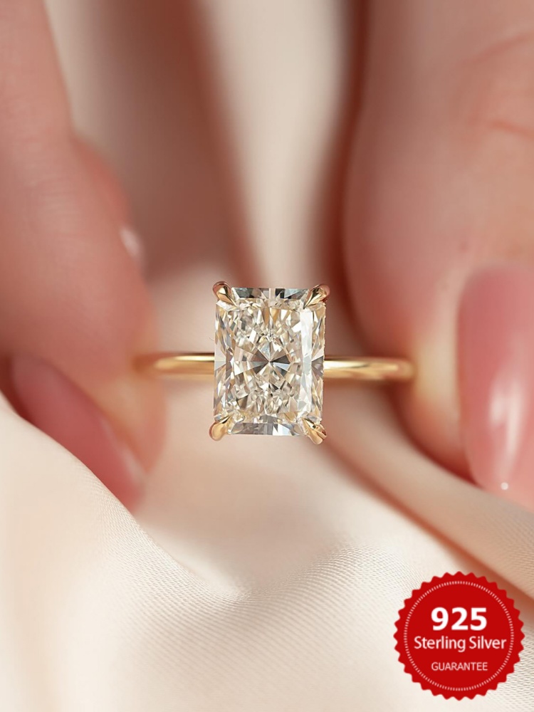 Body Jewelry High Quality - 925 prata esterlina lindo brilhante 1-5ct