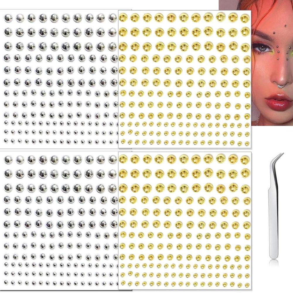 Body Jewelry Lip Ring - Conjunto de 661 Peças de Piercings