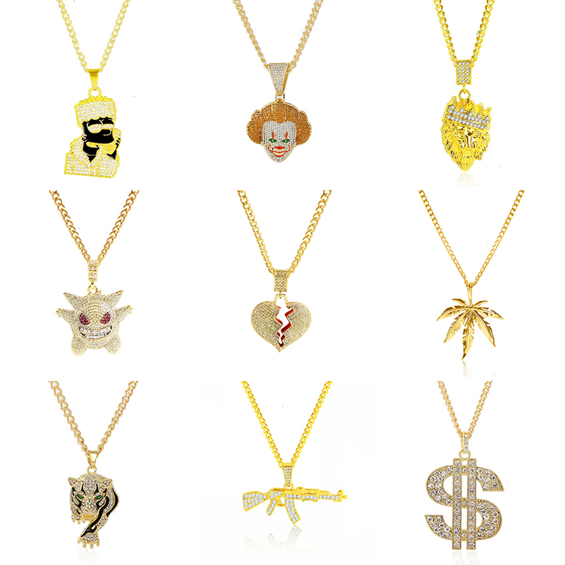 Body Jewelry Europe - Colar com pingente cruz para homens,