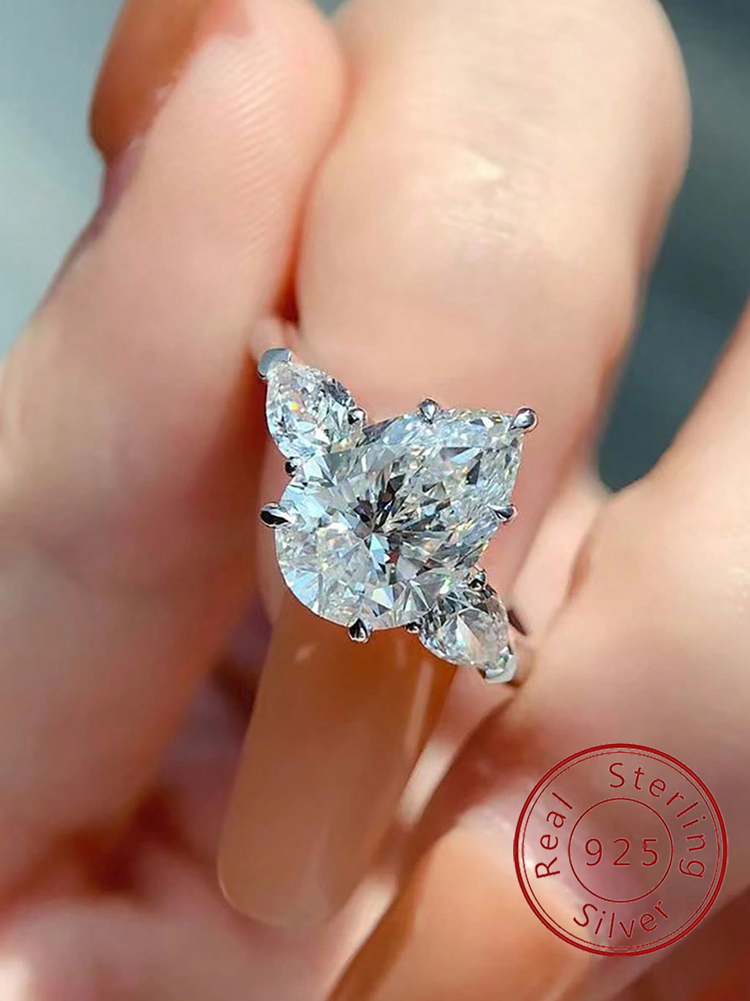 Body Jewelry High Quality - 925 prata esterlina brilhante gota de