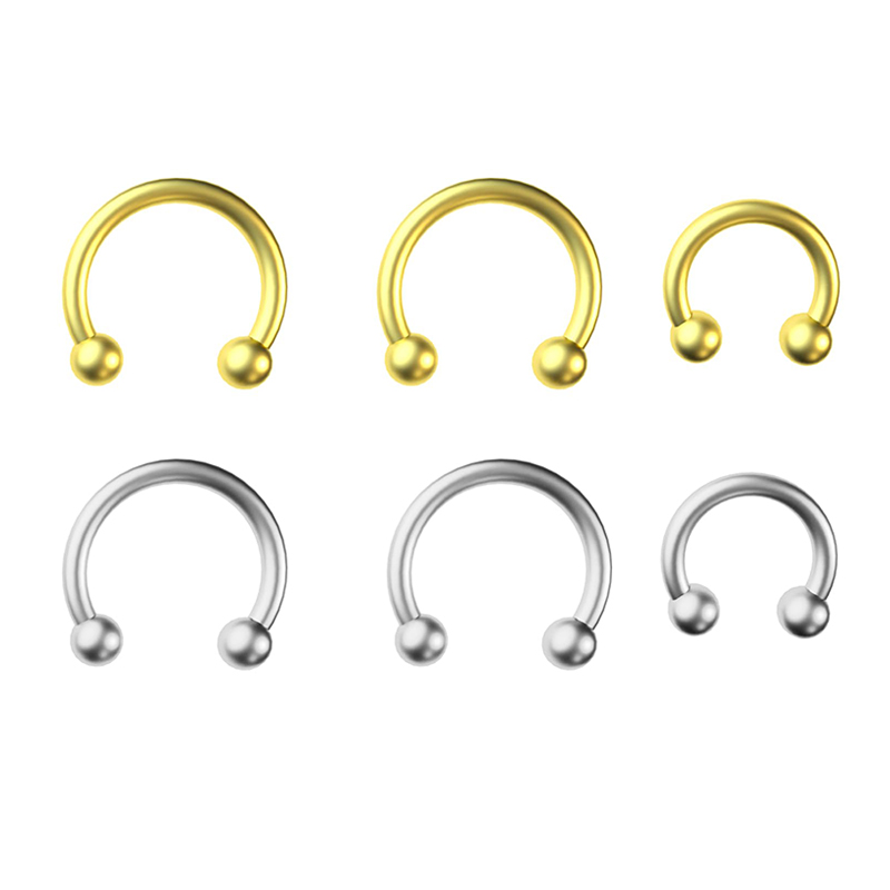 Body Jewelry Lip Ring - 5 peças/lote Joias de Piercing em