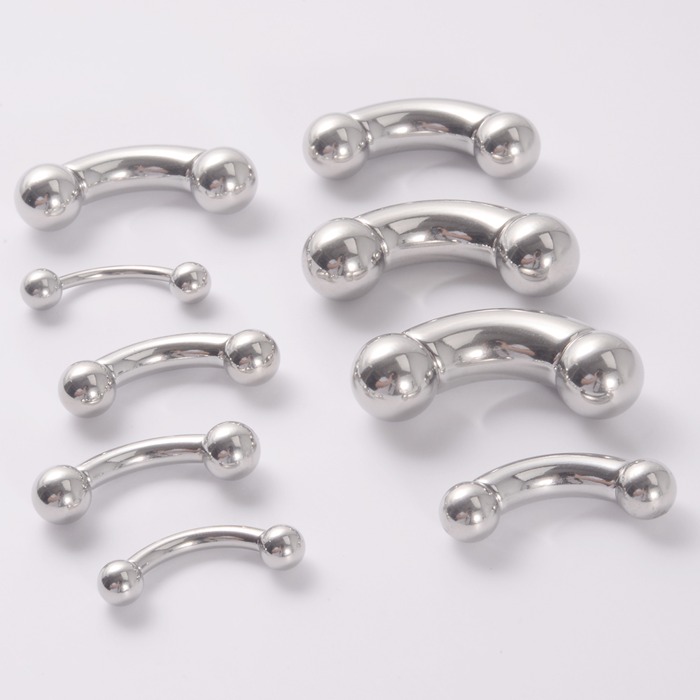 Anéis de barra reta de aço ino - Nipple Bar Curved avaliação e preço