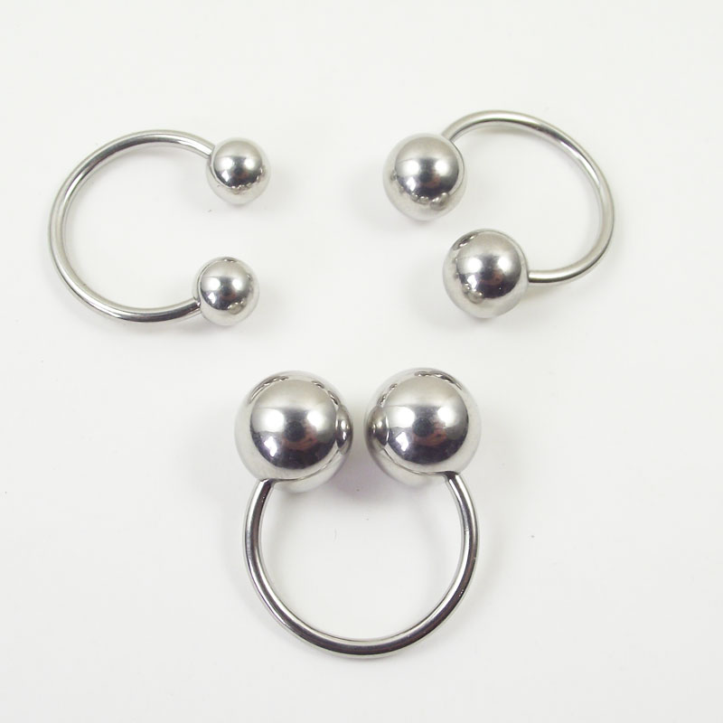 Anel de ferradura com barra de - Nipple Bar Curved avaliação e preço