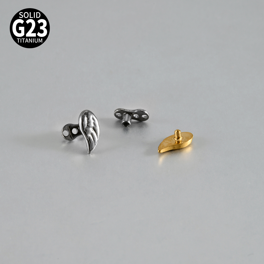 14-1PCS G23 Titânio Puro, Joia - Body Jewelry Dermal avaliação e preço