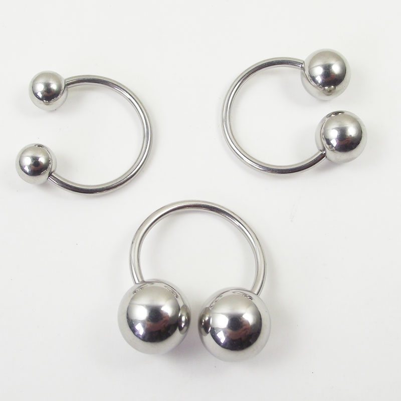 Anel de ferradura com barra de - Nipple Bar Curved avaliação e preço