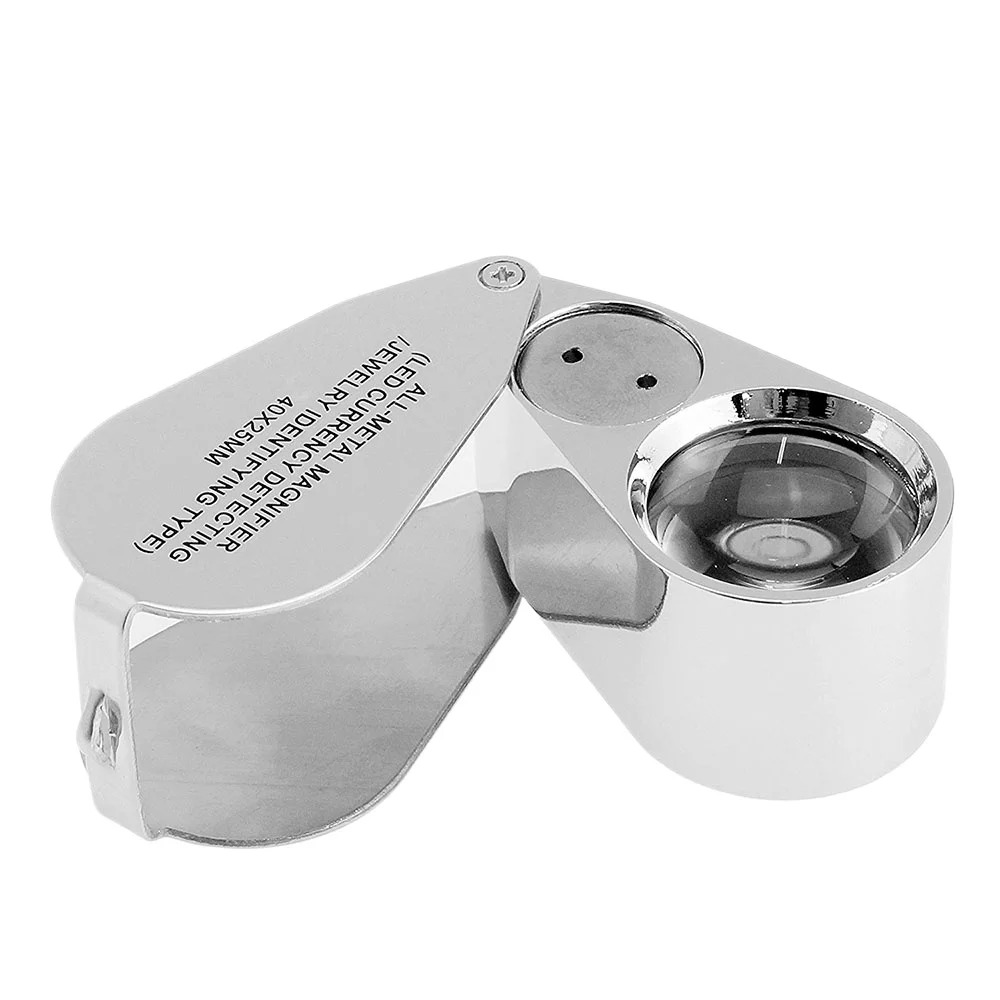 Lupa Iluminada 40X com Luz LED - Body Jewelry Repair avaliação e preço