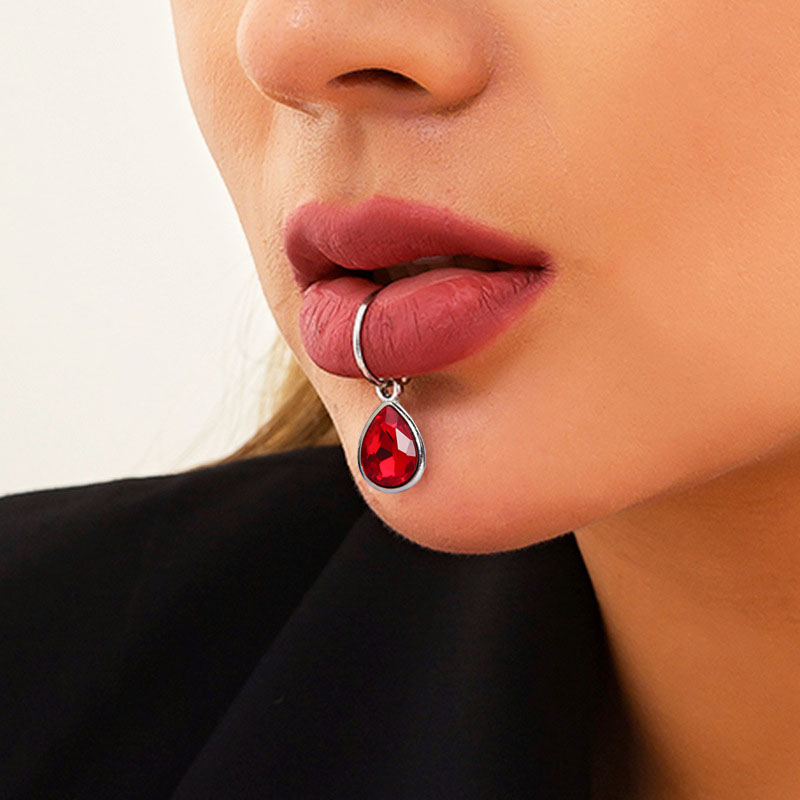 Aço inoxidável Fake Piercing L - Body Jewelry Lip Ring avaliação e preço