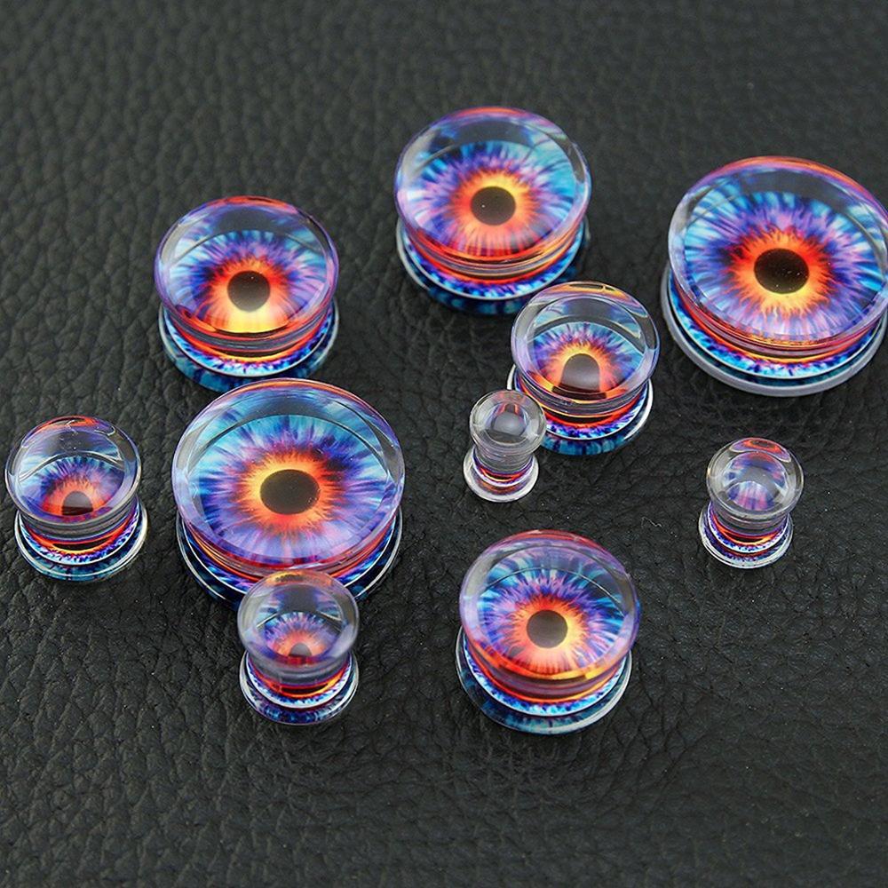 1 par de plugue de orelha de c - Body Jewelry Dermal avaliação e preço