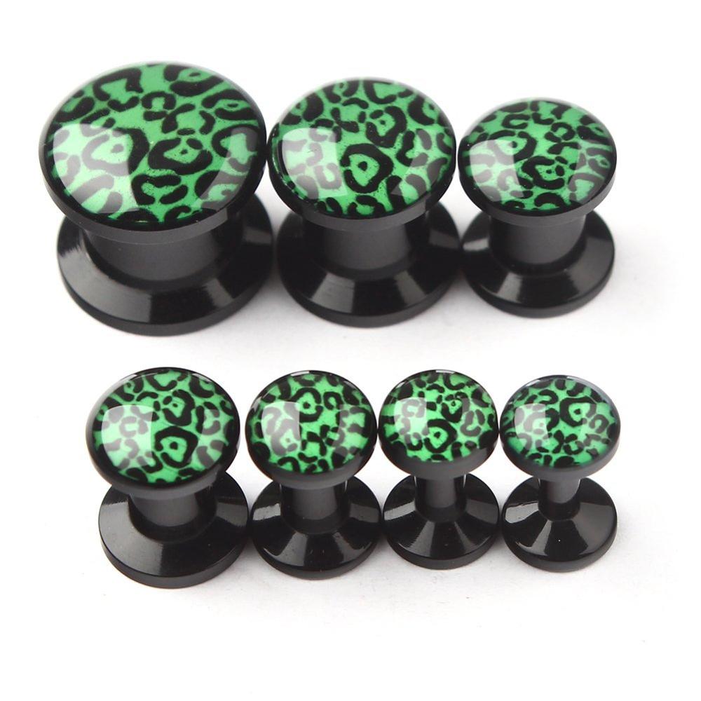 1 par de plugue de orelha de c - Body Jewelry Dermal avaliação e preço