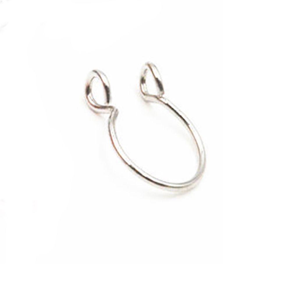 Piercing de aço inoxidável par - Body Jewelry Lip Ring avaliação e preço