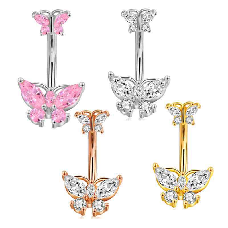1 peça de piercing de umbigo e - Body Jewelry Europe avaliação e preço