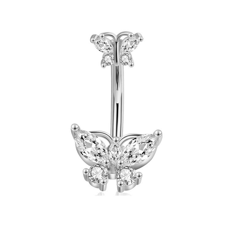 1 peça de piercing de umbigo e - Body Jewelry Europe avaliação e preço