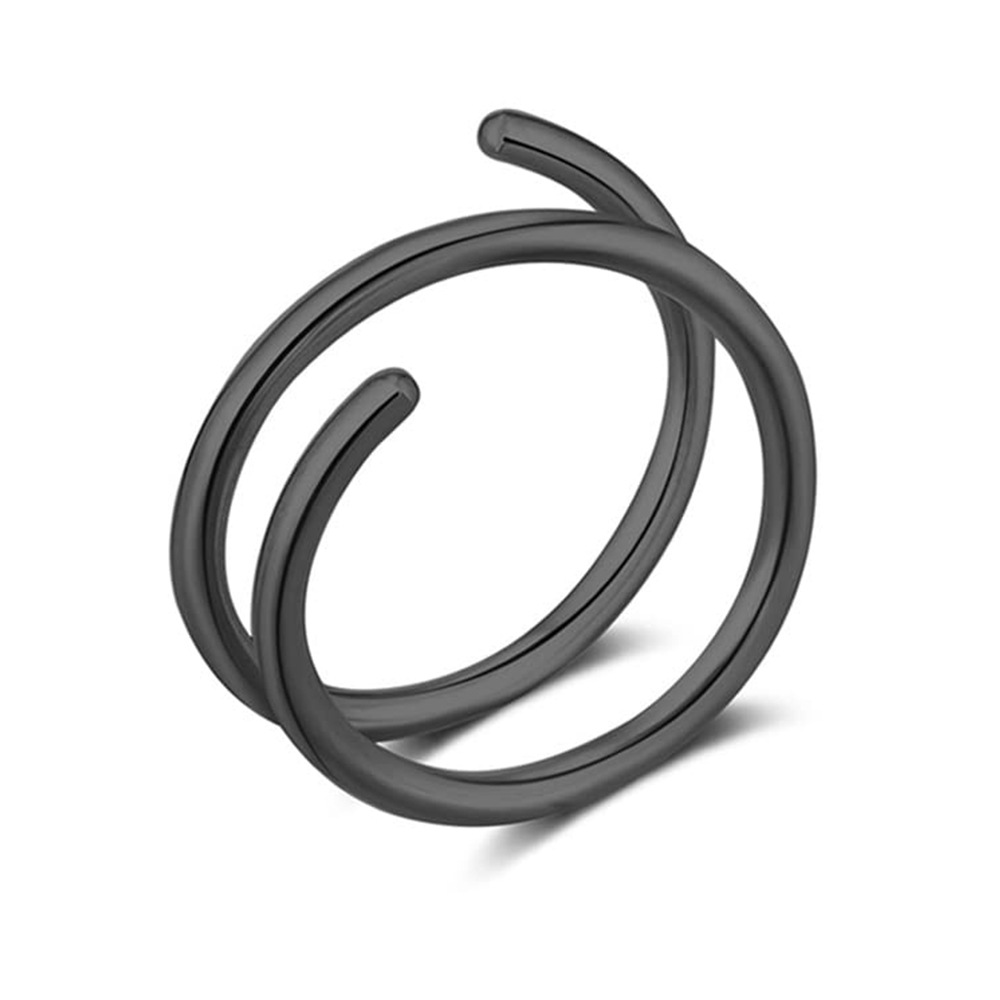 1PC Argola de Aço Inoxidável 3 - Body Jewelry Lip Ring avaliação e preço