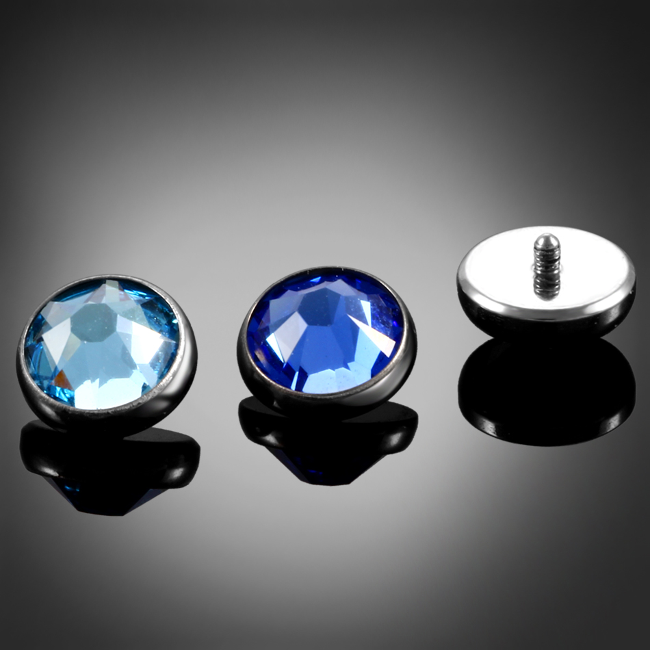 Base de âncora dérmica de titâ - Body Jewelry Dermal avaliação e preço