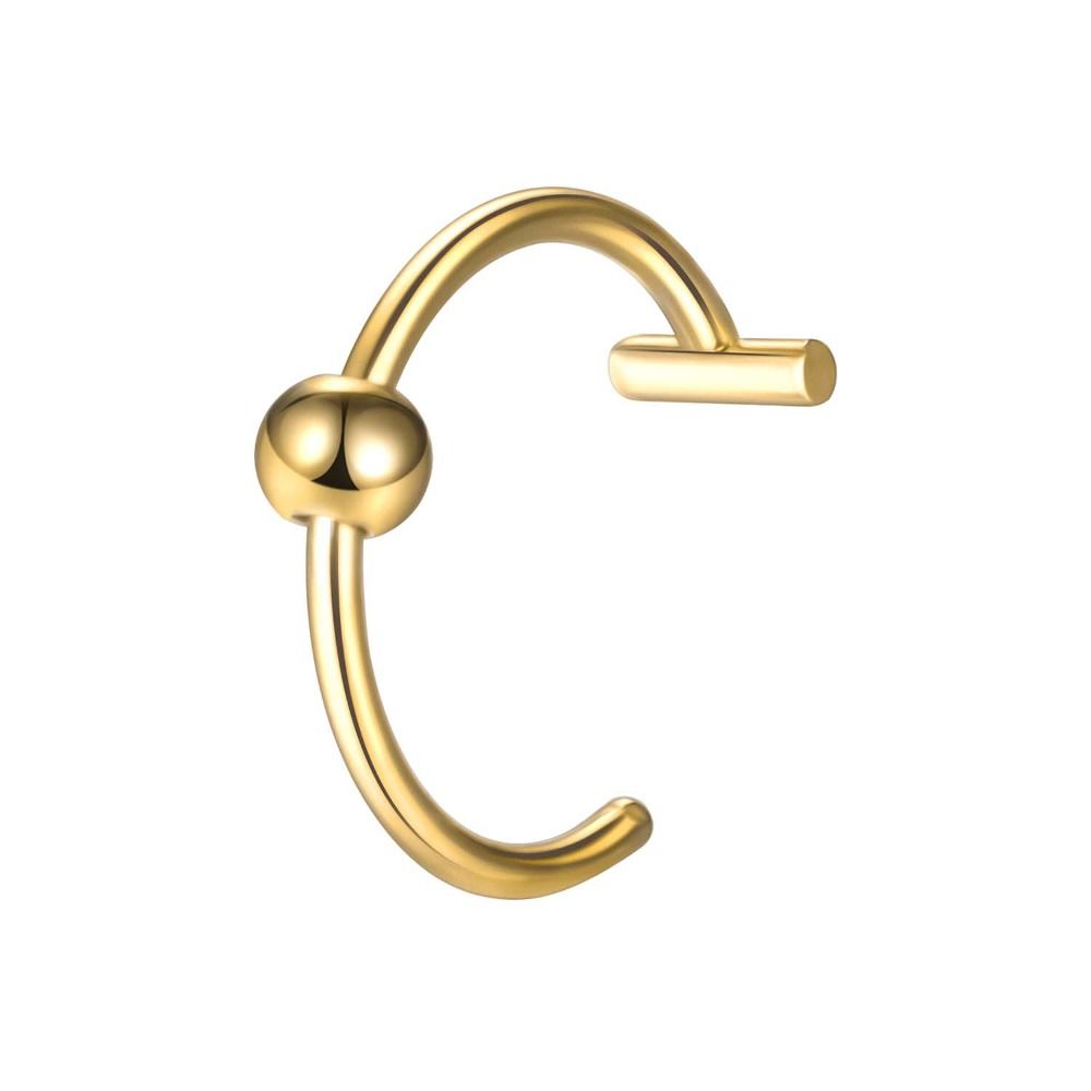 1 peça anel de nariz falso de  - Body Jewelry Lip Ring avaliação e preço