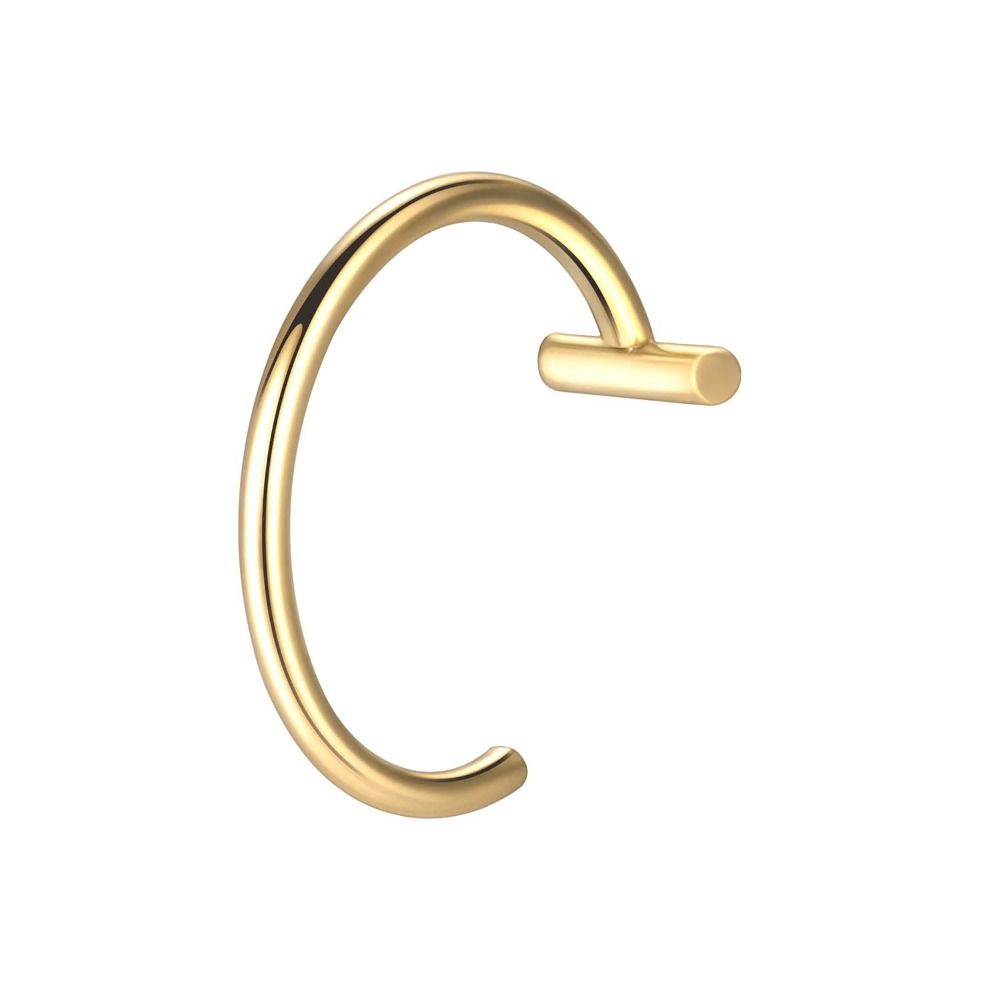 1 peça anel de nariz falso de  - Body Jewelry Lip Ring avaliação e preço