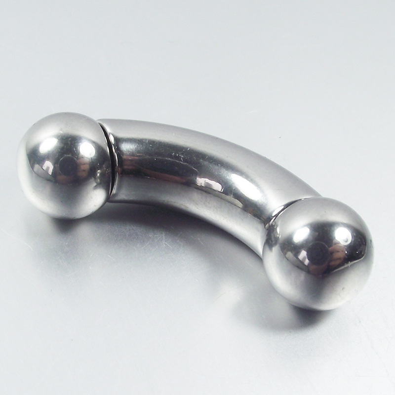 Aço inoxidável Barbell Anéis,  - Nipple Bar Curved avaliação e preço