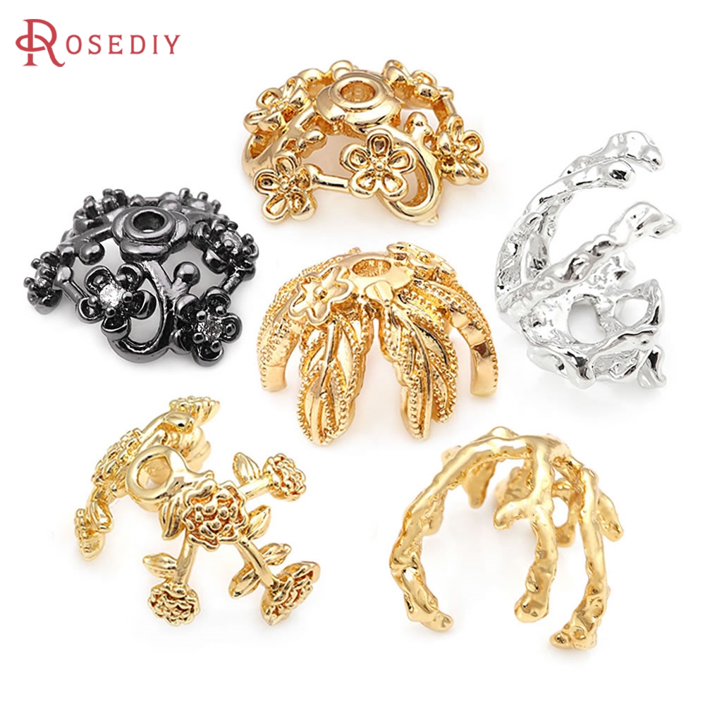 Flower Shape Brass Beads para  - Body Jewelry High Quality avaliação e preço