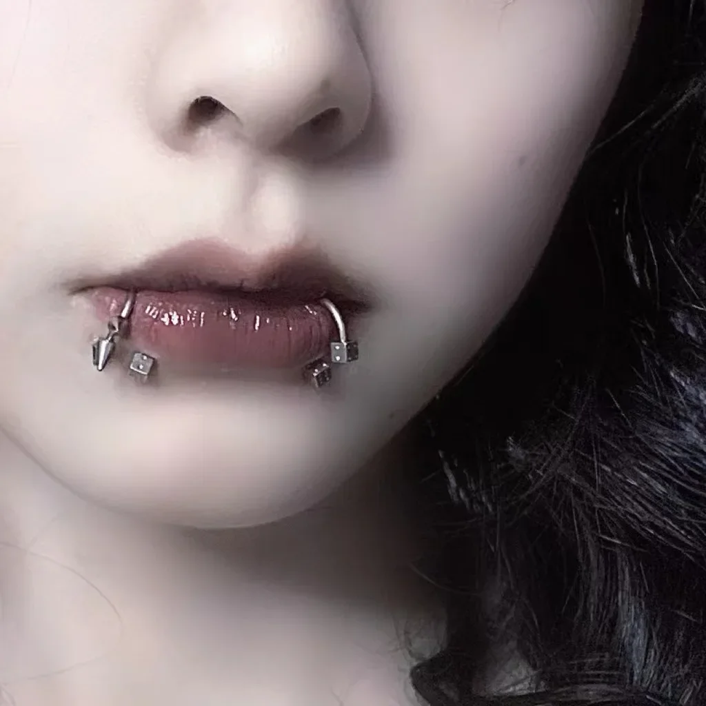 Aço Inoxidável C Em Forma Fake - Body Jewelry Lip Ring avaliação e preço