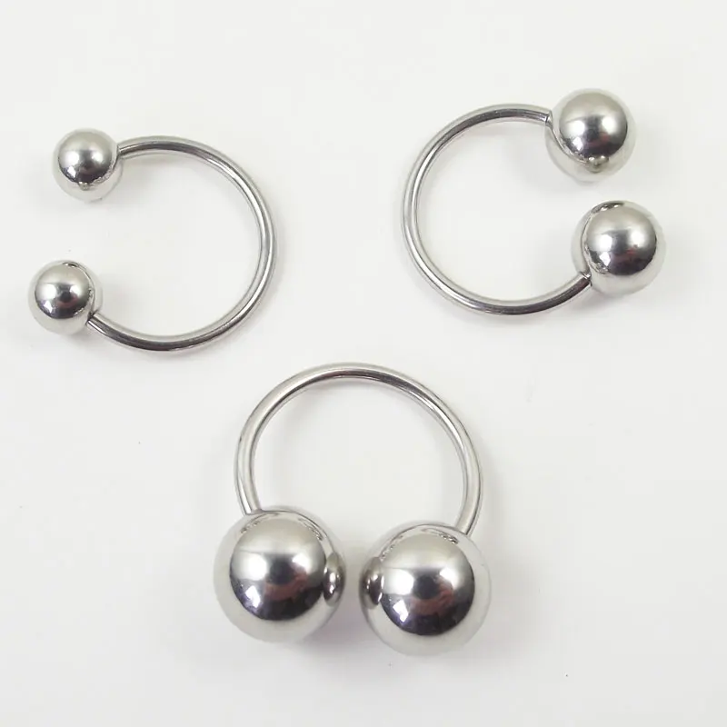 Anel de ferradura com barra de - Nipple Bar Curved avaliação e preço