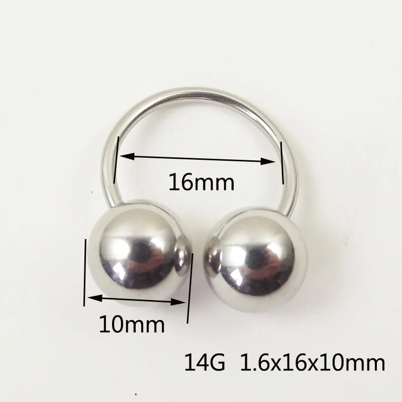 Anel de ferradura com barra de - Nipple Bar Curved avaliação e preço