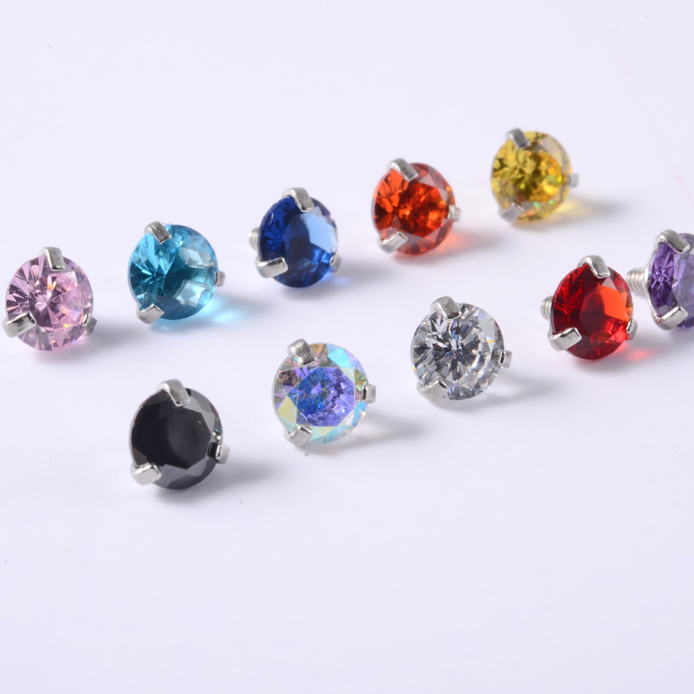 1 peça de aço cirúrgico pino z - Body Jewelry Dermal avaliação e preço