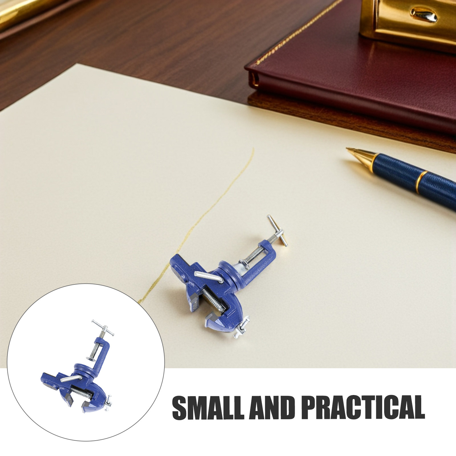 Mini Morsa de Mesa Rotativa de - Body Jewelry Repair avaliação e preço