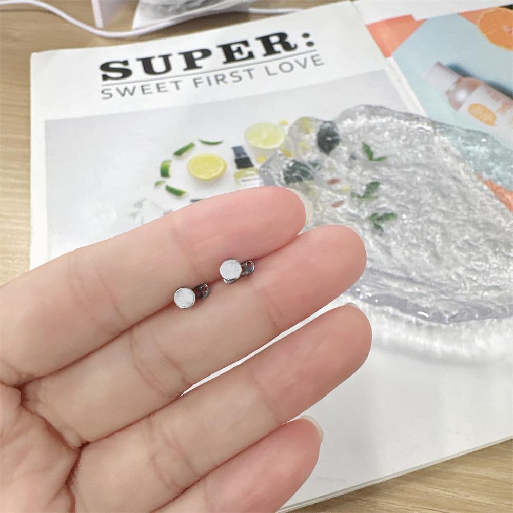 14G disco redondo âncora dérmi - Body Jewelry Dermal avaliação e preço