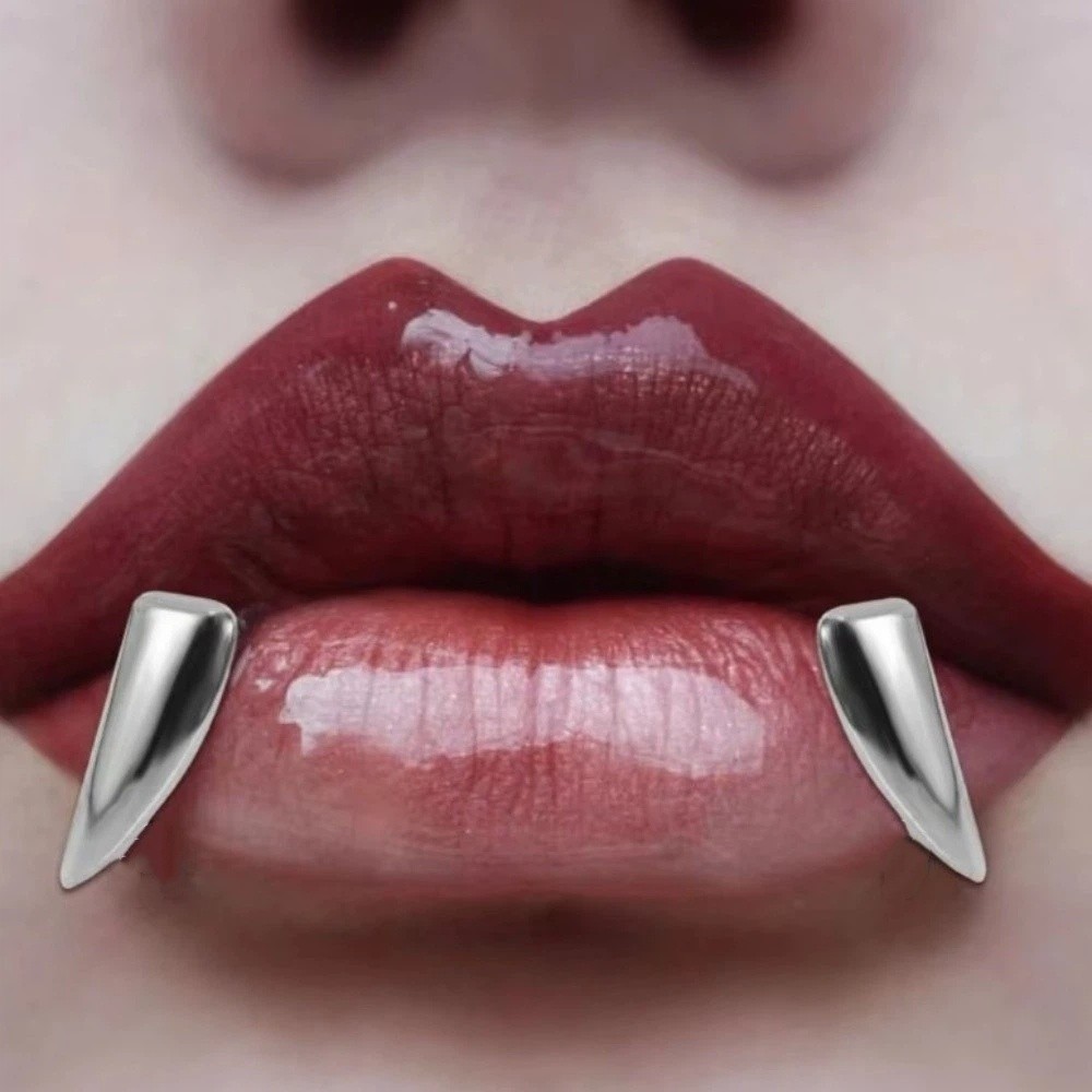 Conjunto de 2 Peças: Anel Labi - Body Jewelry Lip Ring avaliação e preço