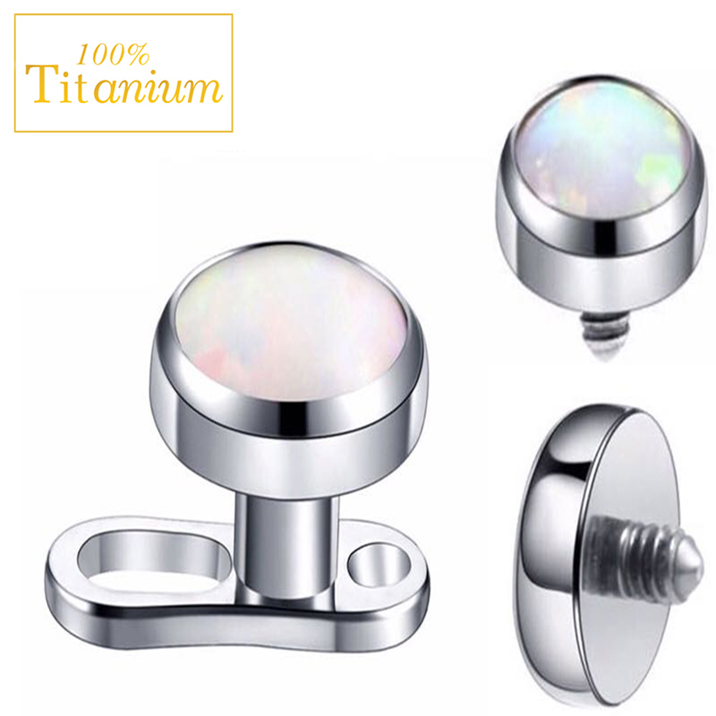 Opal Micro Dérmico Piercing Ân - Body Jewelry Dermal avaliação e preço