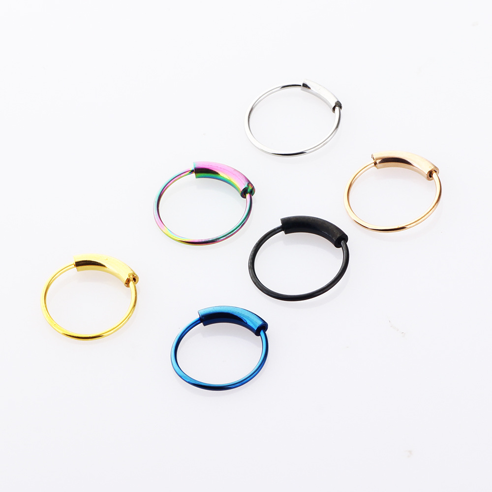 3 peças/lote Argolas Contínuas - Body Jewelry Lip Ring avaliação e preço