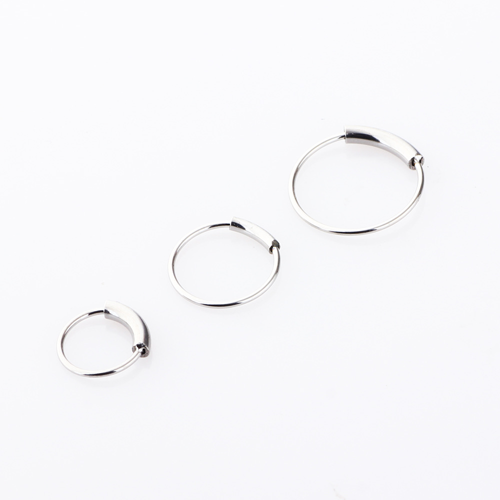 3 peças/lote Argolas Contínuas - Body Jewelry Lip Ring avaliação e preço